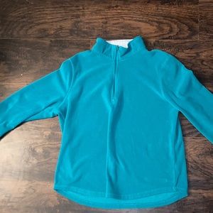 XL Danskin Pullover Fleece in Teal